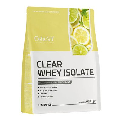 OstroVit Clear Whey Isolate - Izolat białka serwatkowego, 400 g, arbuz i mięta 1
