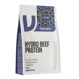 OstroVit Hydro Beef Protein, hydrolizat białka wołowego, czarna porzeczka, 700 g