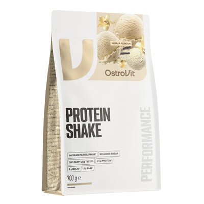OstroVit Protein Shake – Soy and Pea Protein Blend Strawberry 700 g Powder 1