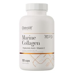 OstroVit Marine Collagen + Kwas Hialuronowy + Witamina C – 90 Tabletek
