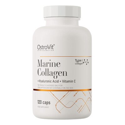 OstroVit Marine Collagen + Kwas Hialuronowy + Witamina C – 90 Tabletek 1 OstroVit Marine Collagen + Kwas Hialuronowy + Witamina C – 90 Tabletek 1