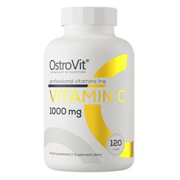 OstroVit Vitamin C 1000 mg – 120 Vegan Capsules