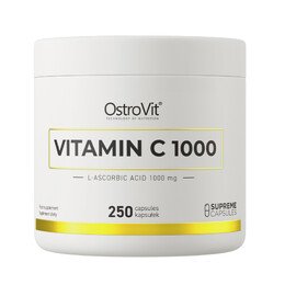 OstroVit Vitamin C 1000 mg – 250 Vegan Capsules