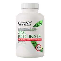 OstroVit Zinc Picolinate 15 mg – 200 Tablets OstroVit Zinc Picolinate 15 mg – 200 Tablets