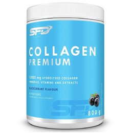 SFD Collagen Premium – Hydrolizowany kolagen + MSM + kwas hialuronowy w proszku 800g czarna porzeczka SFD Collagen Premium – Hydrolizowany kolagen + MSM + kwas hialuronowy w proszku 800g czarna porzeczka
