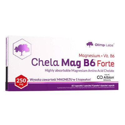 Olimp Chela-Mag B6 Forte – Magnez + Witamina B6 60 kapsułek 1