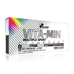 Olimp Vita-Min Multiple Sport, Witaminy i minerały dla osób aktywnych, 120 kapsułek Olimp Vita-Min Multiple Sport, Witaminy i minerały dla osób aktywnych, 120 kapsułek