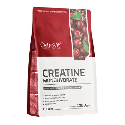OstroVit Creatine Monohydrate – Cherry 1000 g Powder 1 OstroVit Creatine Monohydrate – Cherry 1000 g Powder 1